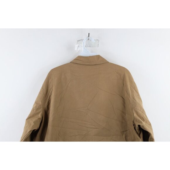 Vintage Volcom Stone Mens Size Large Faded Surf Skateboard Bomber Jacket Brown - Picture 14 of 15